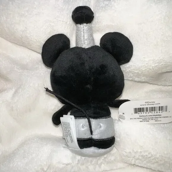 MICKEY MOUSE STEAMBOAT WILLIE DISNEY HALLMARK LIMITED EDITION ITTY BITTYS NWT - Picture 4 of 5